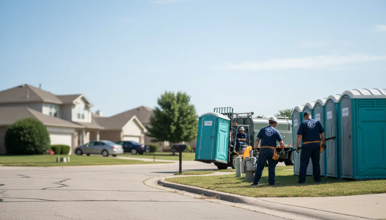 Porta Potty Rental in Valley City, OH near me